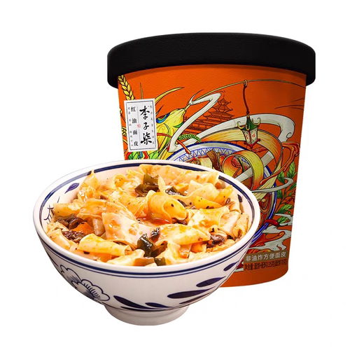 李子柒红油面皮