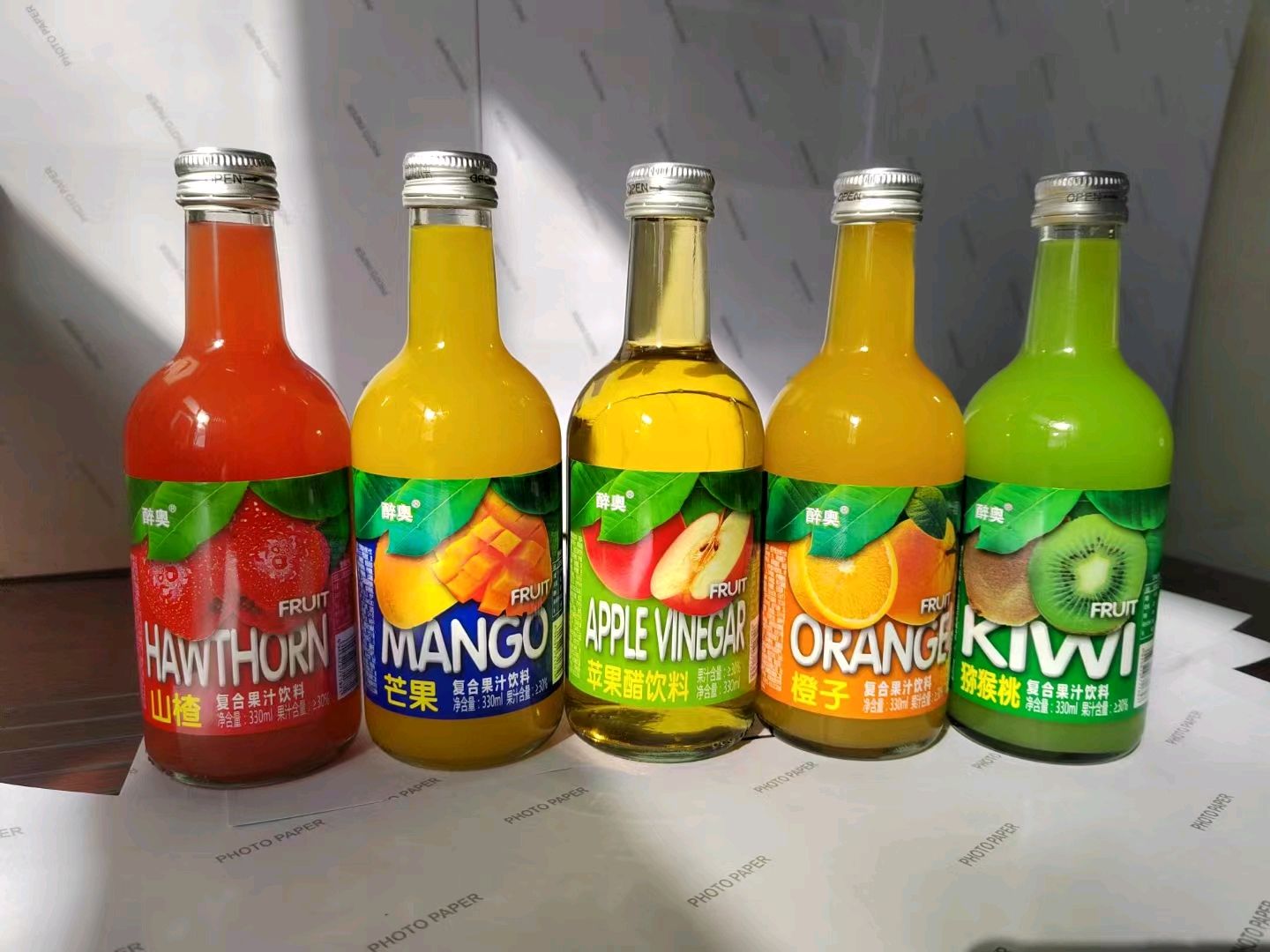 玻璃瓶果汁
