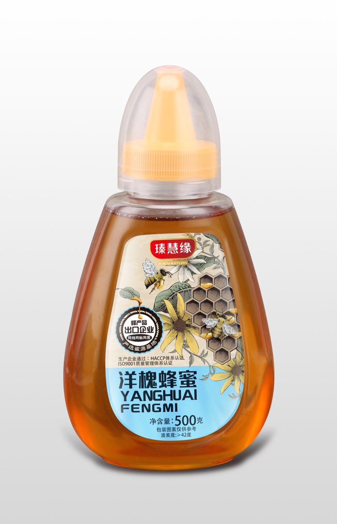瑧慧缘500g洋槐蜂蜜（尖嘴型）