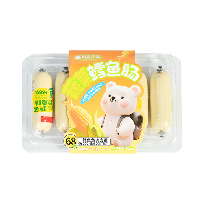 树壳玛玛 蔬菜鳕鱼肠2